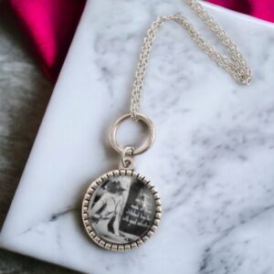 Bride of Frankenstein Inspired Necklace