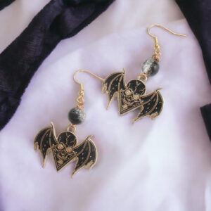 Skull Demon Earrings