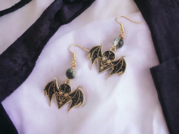 Skull Demon Earrings