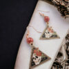Santa Muerte Sugar Skull Earrings