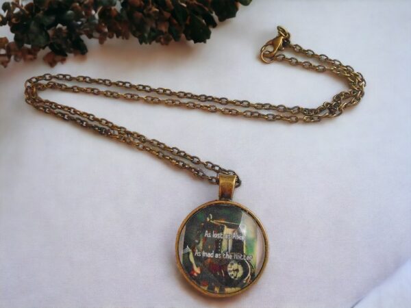Alice in Wonderland Inspired Necklace