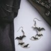 Bat Moon Earrings