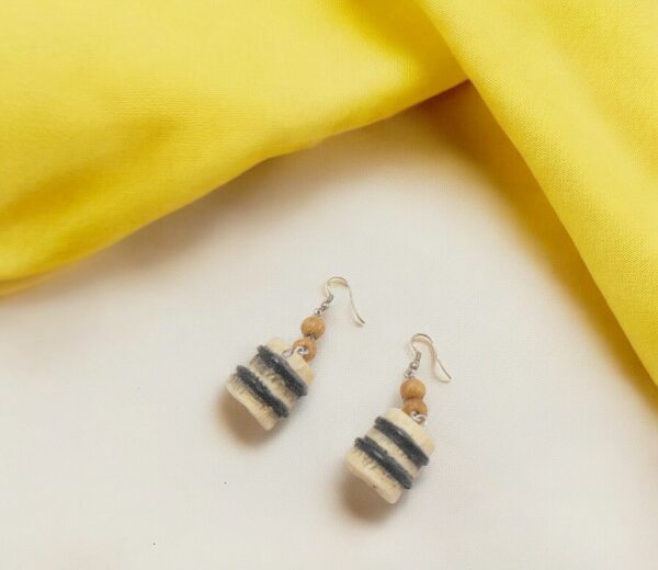 Alice in Wonderland Ιnspired Wooden Earrings