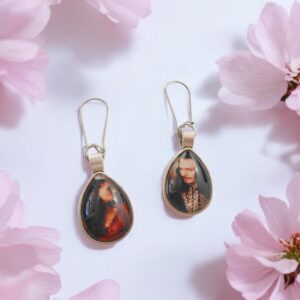 Dracula Bram Stoker Inspired Mismatched Earrings