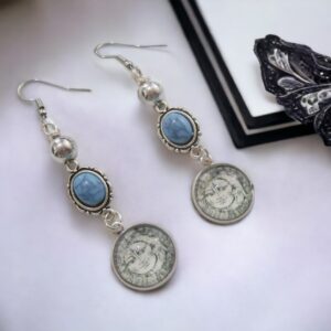 Sun & Moon Glass Earrings