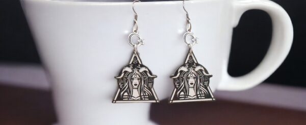 Dark Moon Lilith Earrings