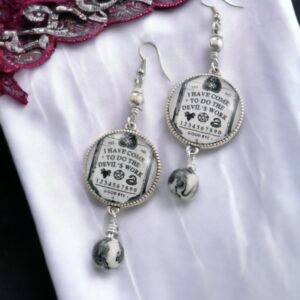 Ouija Board Earrings
