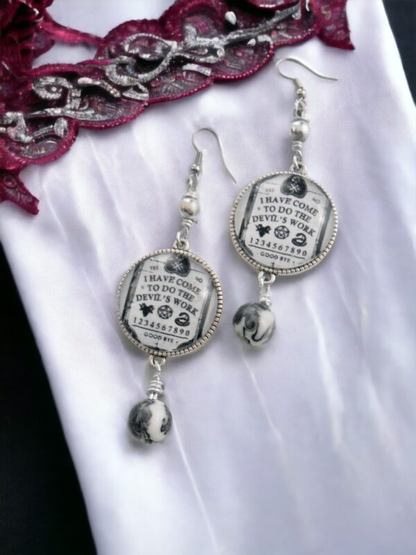 Ouija Board Earrings