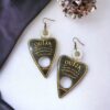 Ouija Planchette Earrings