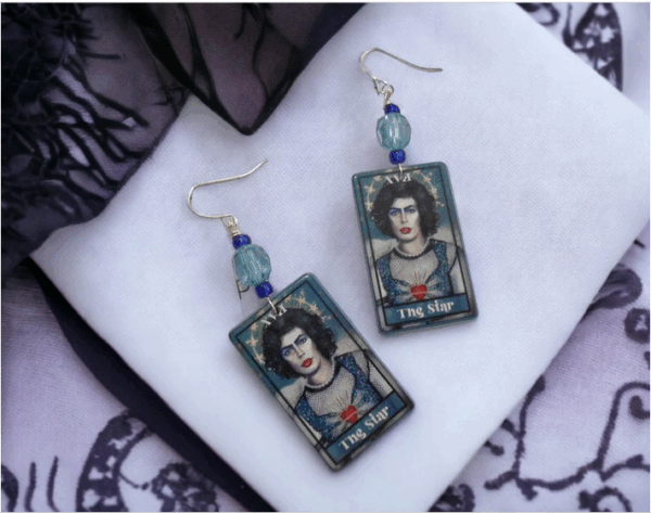 Rocky Horror Show Inspired 80s Horror Earrings