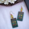Chucky & Tiffany Inspired 80s Horror Earrings