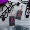 Tarot Card Earrings The Lovers
