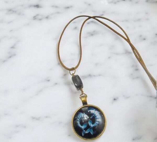 Pisces Horoscope Water Signs Necklace