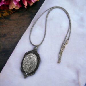 Larvikite Crystal Pendant