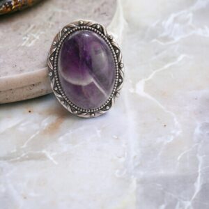 Amethyst Healing Ring