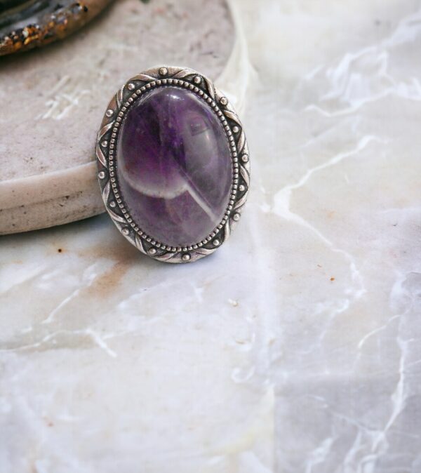 Amethyst Healing Ring