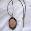 Rose Quartz Crystal Pendant