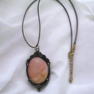 Rose Quartz Crystal Pendant