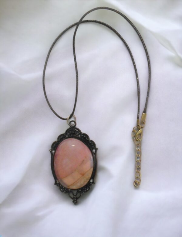 Rose Quartz Crystal Pendant