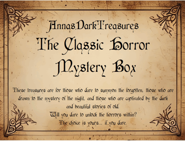 Classic Horror Universal Monsters Mystery Box | Retro Horror Box