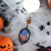 Halloween Scary Pumpkin Pendant