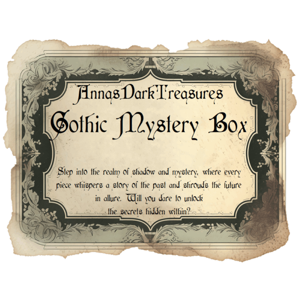 Gothic Mystery Box | Dark Alternative Jewelry & Witchy Accessories