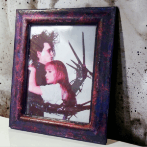 Hand-Painted Gothic Picture Frame
