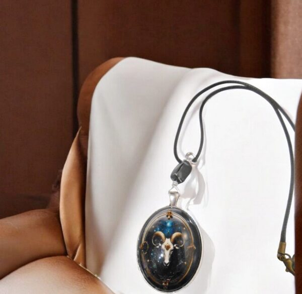 Aries Horoscope Fire Signs Necklace