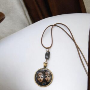 Gemini Horoscope Air Signs Necklace