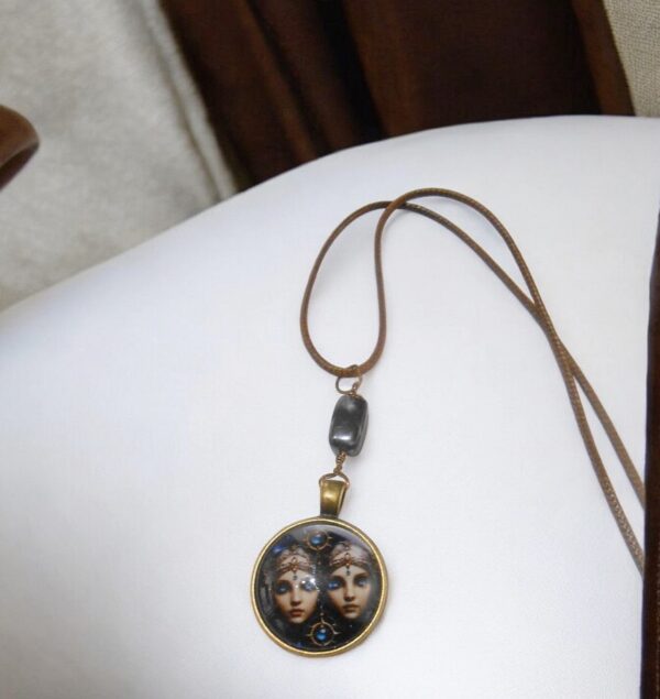 Gemini Horoscope Air Signs Necklace