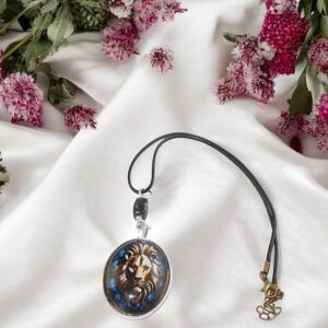 Leo Horoscope Fire Signs Necklace