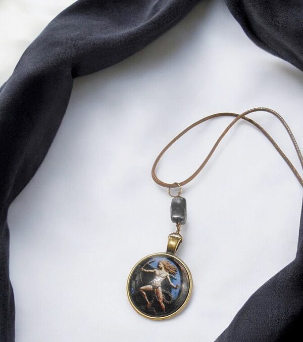 Sagittarius Horoscope Fire Signs Necklace